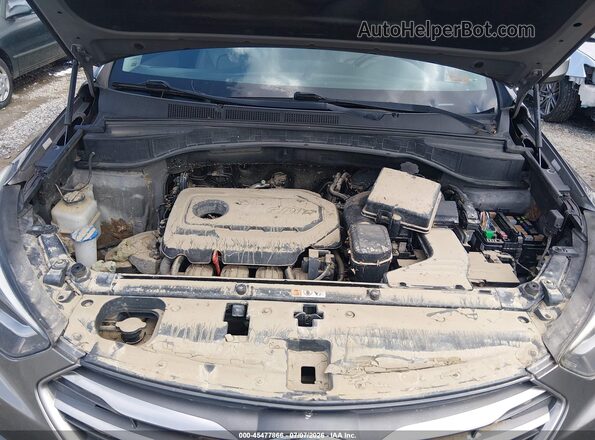 5XYZU3LB3HG386879 2017 HYUNDAI SANTA FE SPORT Gray უკანა ხედი