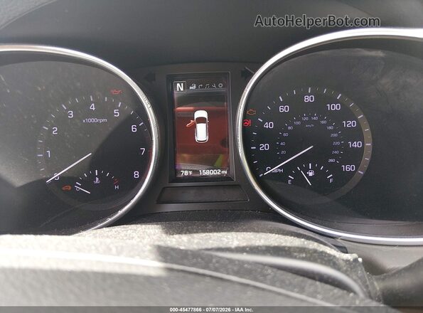 5XYZU3LB3HG386879 2017 HYUNDAI SANTA FE SPORT Gray უკანა სავარძლების ხედი