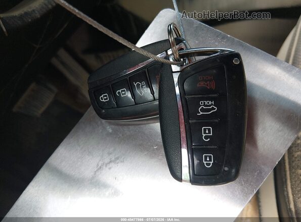 5XYZU3LB3HG386879 2017 HYUNDAI SANTA FE SPORT Gray წინა პანელის ხედი