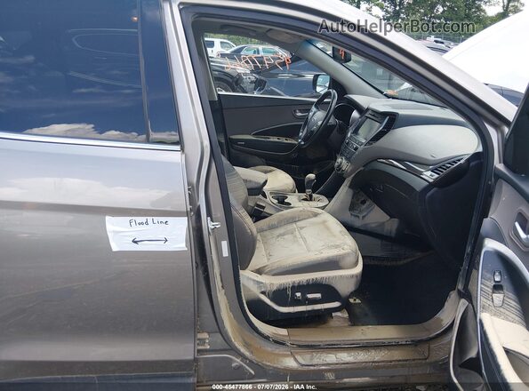 5XYZU3LB3HG386879 2017 HYUNDAI SANTA FE SPORT Gray წინა ხედი