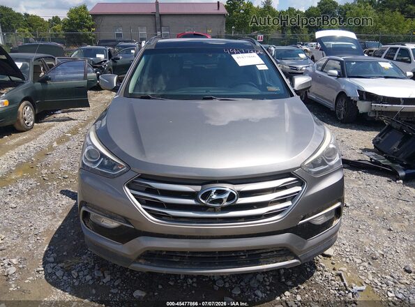 5XYZU3LB3HG386879 2017 HYUNDAI SANTA FE SPORT Gray ხელსაწყოთა პანელის ხედი