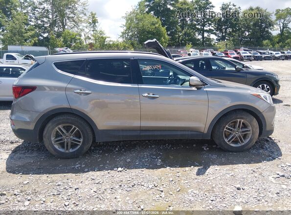 5XYZU3LB3HG386879 2017 HYUNDAI SANTA FE SPORT Gray უკანა სალონის ხედი