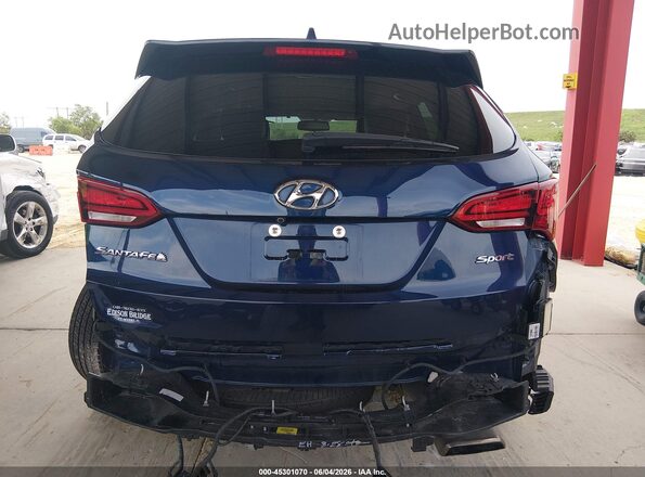 5XYZU3LB3HG412882 2017 HYUNDAI SANTA FE SPORT Blue 