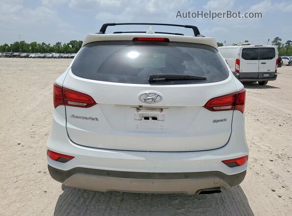 5XYZU3LB3HG415250 2017 HYUNDAI SANTA White უკანა ხედი