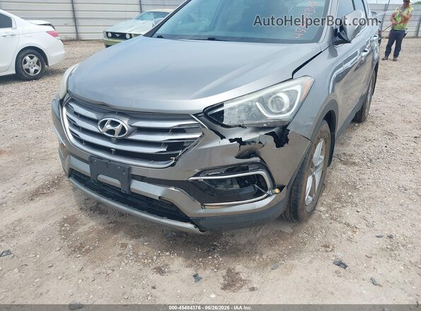 5XYZU3LB3HG447390 2017 HYUNDAI SANTA FE SPORT Gray Widok z przodu