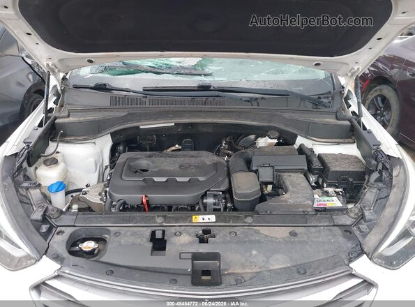 5XYZU3LB3JG549472 2018 HYUNDAI SANTA FE SPORT White Vista trasera
