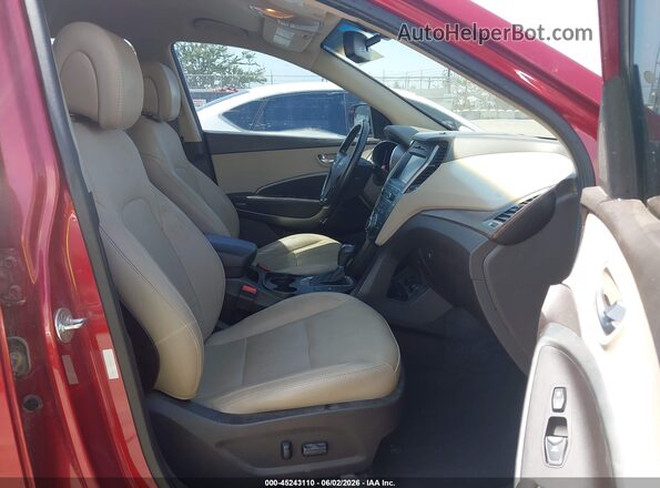 5XYZU3LB3JG556891 2018 HYUNDAI SANTA FE SPORT Red Սալոնի դիմացի տեսք