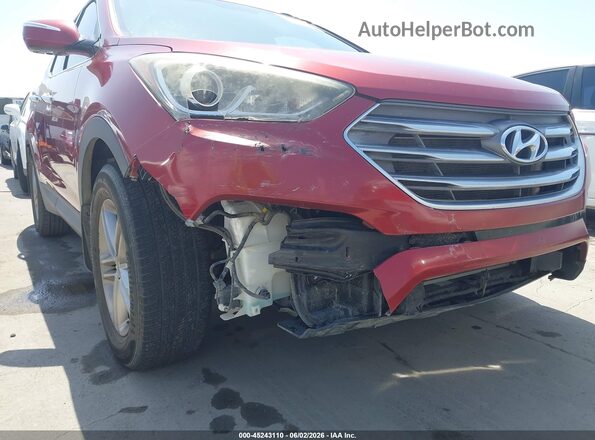 5XYZU3LB3JG556891 2018 HYUNDAI SANTA FE SPORT Red Դիմացի տեսք