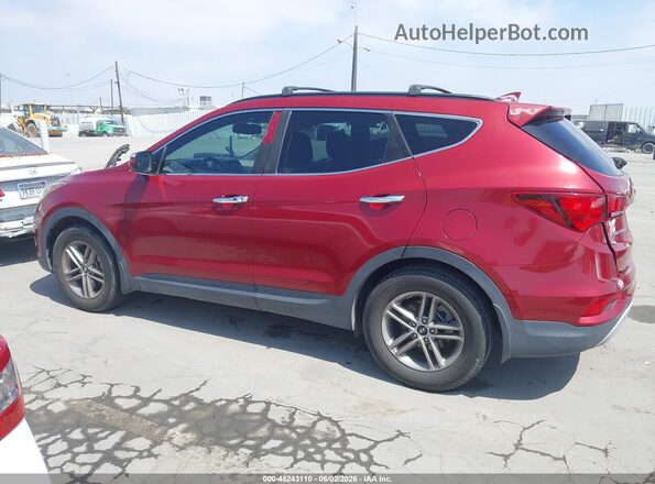 5XYZU3LB3JG556891 2018 HYUNDAI SANTA FE SPORT Red Սալոնի 360 աստիճան տեսք