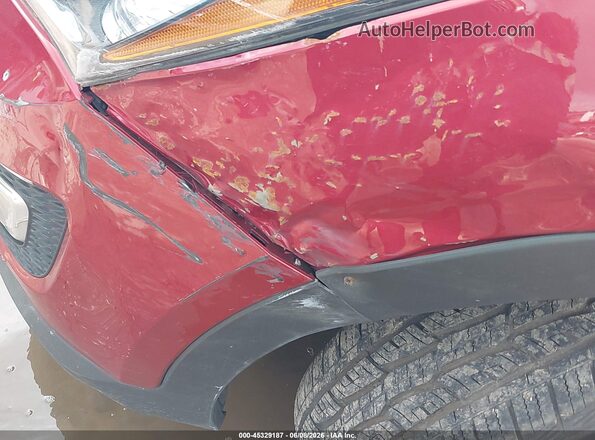5XYZU3LB5GG313091 2016 HYUNDAI SANTA FE SPORT Maroon Widok z przodu