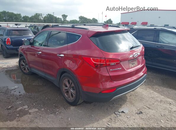 5XYZU3LB5GG313091 2016 HYUNDAI SANTA FE SPORT Maroon Tył lewy