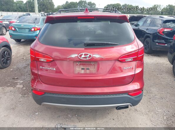 5XYZU3LB5GG313091 2016 HYUNDAI SANTA FE SPORT Maroon 