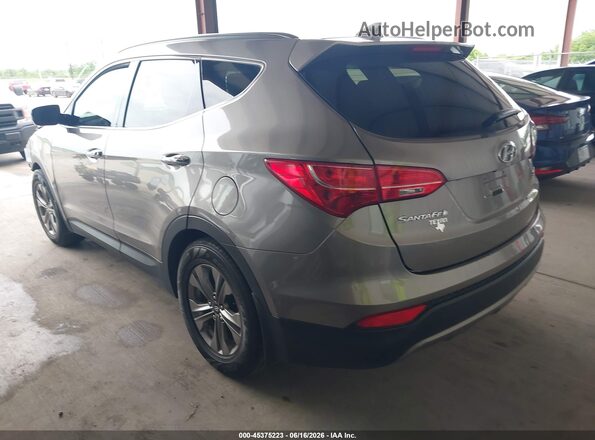 5XYZU3LB5GG316864 2016 HYUNDAI SANTA FE SPORT Gray Задня ліва чверть