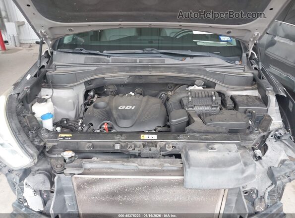 5XYZU3LB5GG316864 2016 HYUNDAI SANTA FE SPORT Gray Вид ззаду
