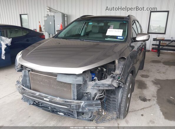 5XYZU3LB5GG316864 2016 HYUNDAI SANTA FE SPORT Gray Вид спереду