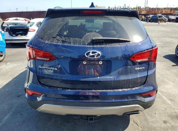 5XYZU3LB6HG422239 2017 HYUNDAI SANTA Blue Vista trasera