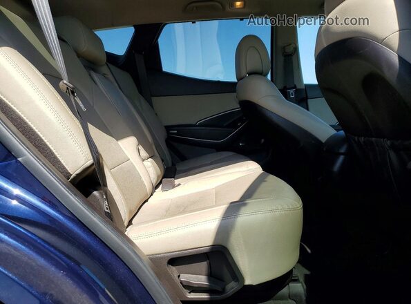 5XYZU3LB6HG422239 2017 HYUNDAI SANTA Blue Vista de los asientos traseros