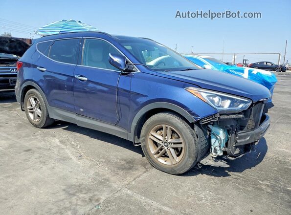 5XYZU3LB6HG422239 2017 HYUNDAI SANTA Blue Delantero derecho