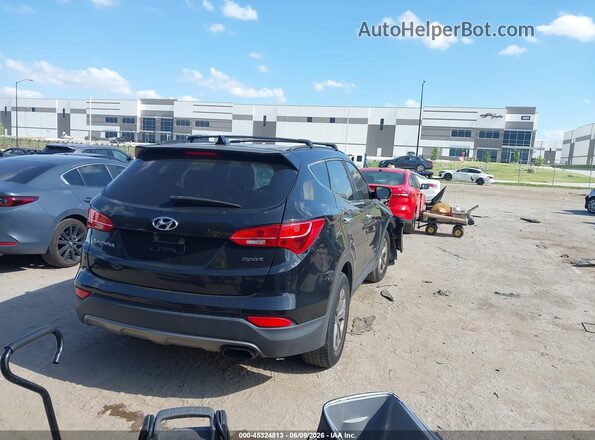 5XYZU3LB7GG314002 2016 HYUNDAI SANTA FE SPORT Black Rear right