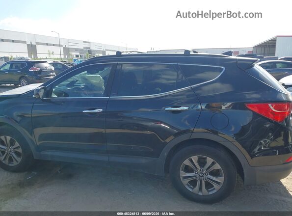 5XYZU3LB7GG314002 2016 HYUNDAI SANTA FE SPORT Black Rear interior view