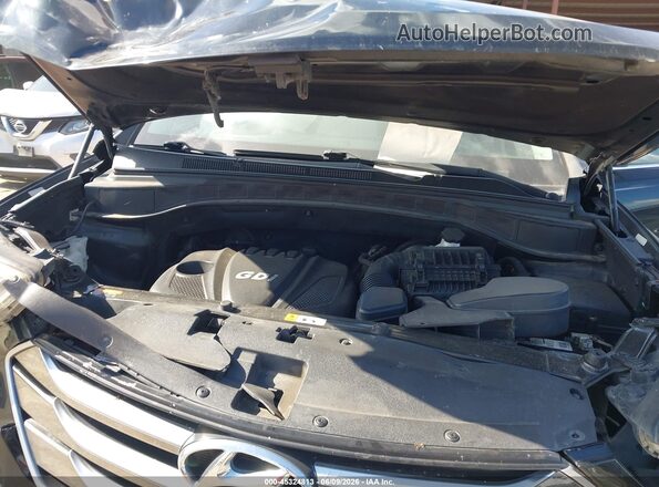 5XYZU3LB7GG314002 2016 HYUNDAI SANTA FE SPORT Black Rear view