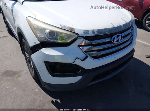5XYZU3LB7GG320284 2016 HYUNDAI SANTA FE SPORT White Դիմացի տեսք