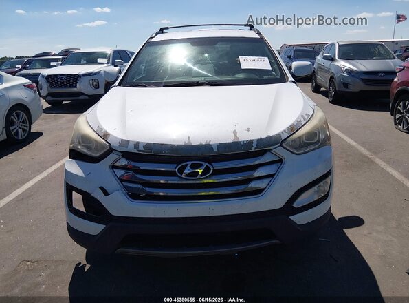 5XYZU3LB7GG320284 2016 HYUNDAI SANTA FE SPORT White Սարքավորումների վահանակի տեսք