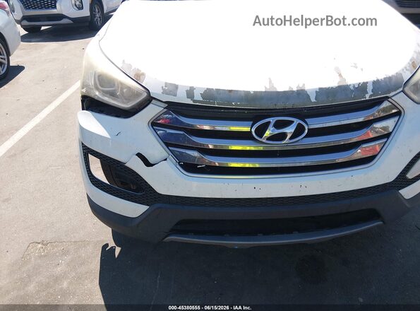 5XYZU3LB7GG320284 2016 HYUNDAI SANTA FE SPORT White 