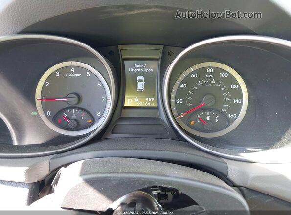 5XYZU3LB7GG327834 2016 HYUNDAI SANTA FE SPORT Dark Blue Widok tylnych siedzeń