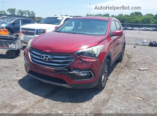 5XYZU3LB7HG466864 2017 HYUNDAI SANTA FE SPORT Burgundy 