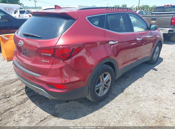 5XYZU3LB7HG466864 2017 HYUNDAI SANTA FE SPORT Burgundy 