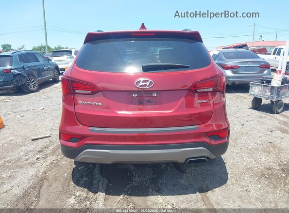 5XYZU3LB7HG466864 2017 HYUNDAI SANTA FE SPORT Burgundy 