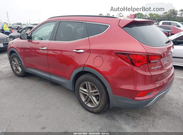 5XYZU3LB7HG467254 2017 HYUNDAI SANTA FE SPORT Red Հետևի ձախ
