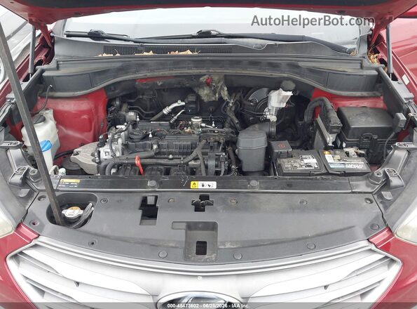 5XYZU3LB7HG467254 2017 HYUNDAI SANTA FE SPORT Red Հետևի տեսք