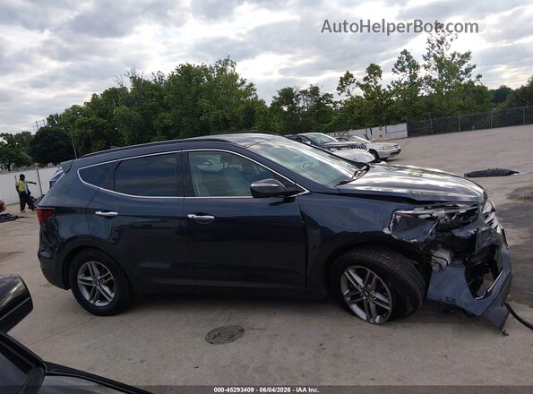 5XYZU3LB7JG528611 2018 HYUNDAI SANTA FE SPORT Gray Вид задньої частини салону