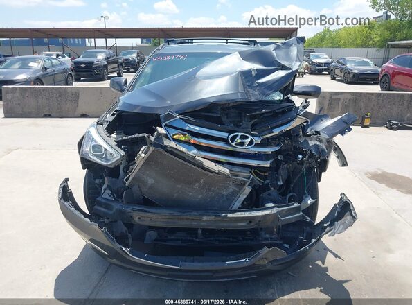 5XYZU3LB8GG327745 2016 HYUNDAI SANTA FE SPORT Gray Դիմացի տեսք
