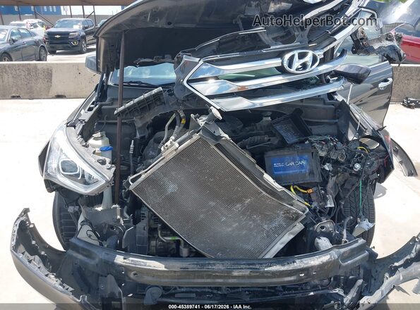 5XYZU3LB8GG327745 2016 HYUNDAI SANTA FE SPORT Gray Հետևի տեսք