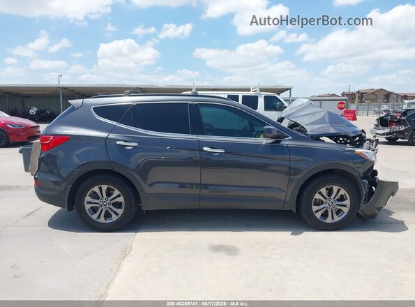 5XYZU3LB8GG327745 2016 HYUNDAI SANTA FE SPORT Gray Սալոնի հետևի տեսք