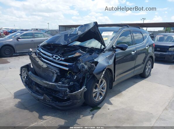 5XYZU3LB8GG327745 2016 HYUNDAI SANTA FE SPORT Gray 