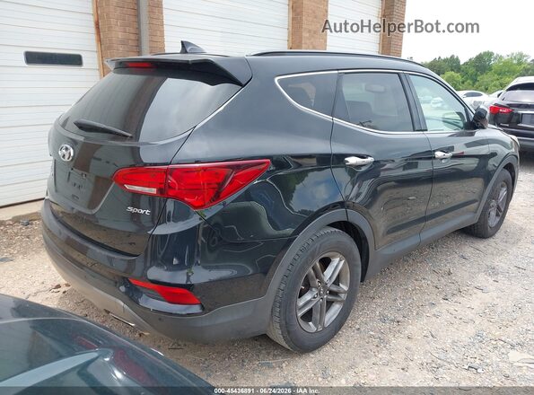 5XYZU3LB8HG384335 2017 HYUNDAI SANTA FE SPORT Черный Задняя правая четверть