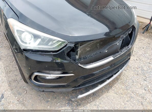 5XYZU3LB8HG384335 2017 HYUNDAI SANTA FE SPORT Черный Вид спереди