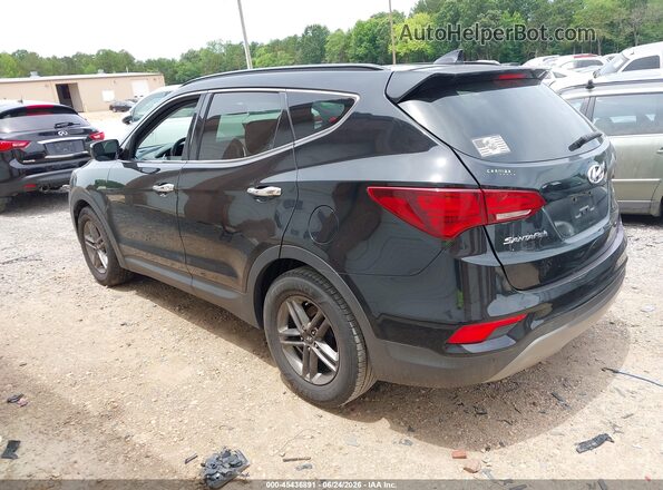5XYZU3LB8HG384335 2017 HYUNDAI SANTA FE SPORT Черный Задняя левая четверть
