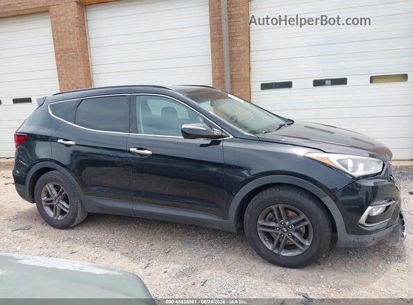 5XYZU3LB8HG384335 2017 HYUNDAI SANTA FE SPORT Черный Вид задней части салона