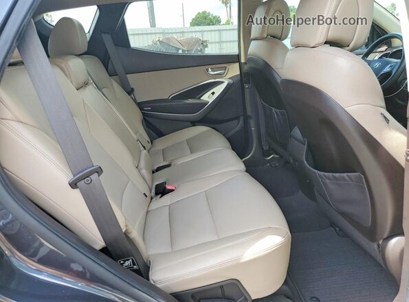 5XYZU3LB9GG343095 2016 HYUNDAI SANTA Gray Vista interior trasera