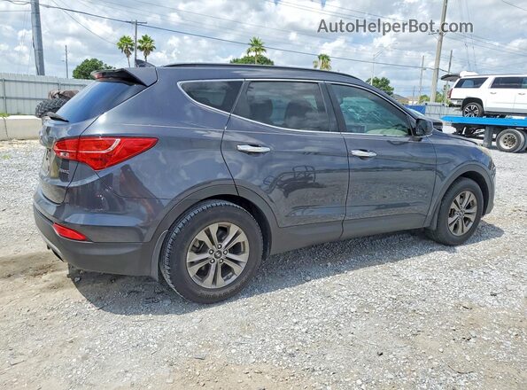 5XYZU3LB9GG343095 2016 HYUNDAI SANTA Gray Trasero derecho