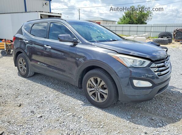 5XYZU3LB9GG343095 2016 HYUNDAI SANTA Gray Delantero derecho