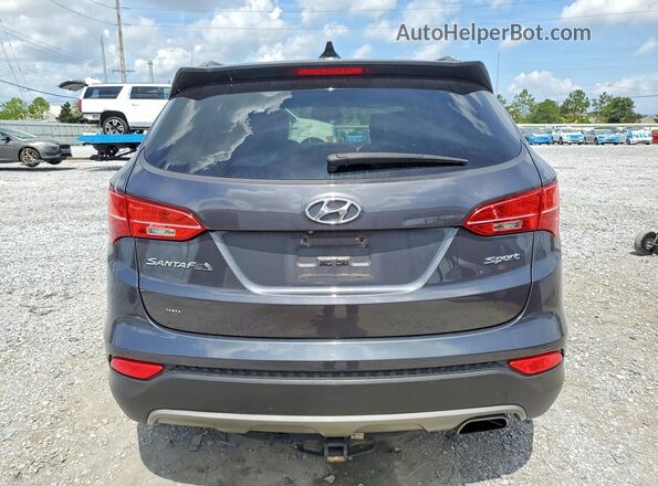 5XYZU3LB9GG343095 2016 HYUNDAI SANTA Gray Vista trasera