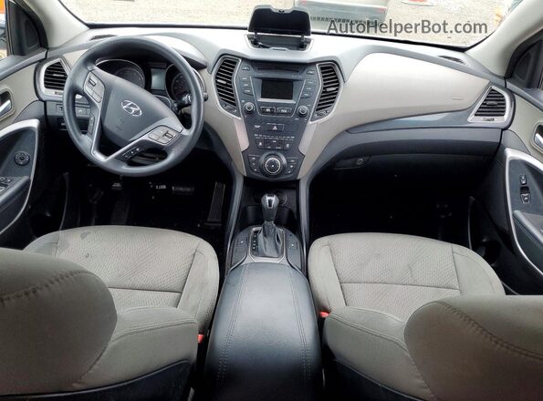 5XYZU3LB9GG355831 2016 HYUNDAI SANTA White Vista del salpicadero