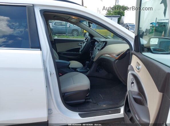 5XYZU3LB9GG358342 2016 HYUNDAI SANTA FE SPORT White 