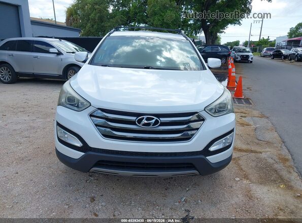 5XYZU3LB9GG358342 2016 HYUNDAI SANTA FE SPORT White 